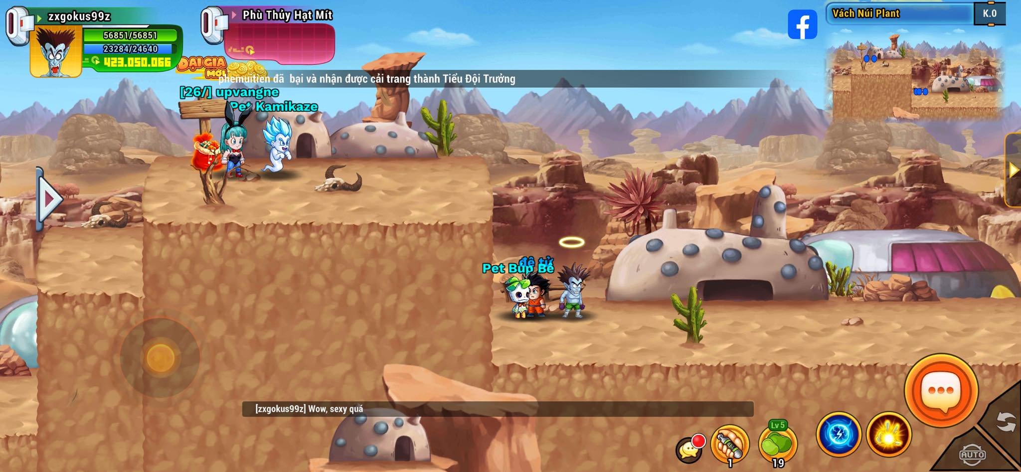 trải nghiệm gameplay NRO