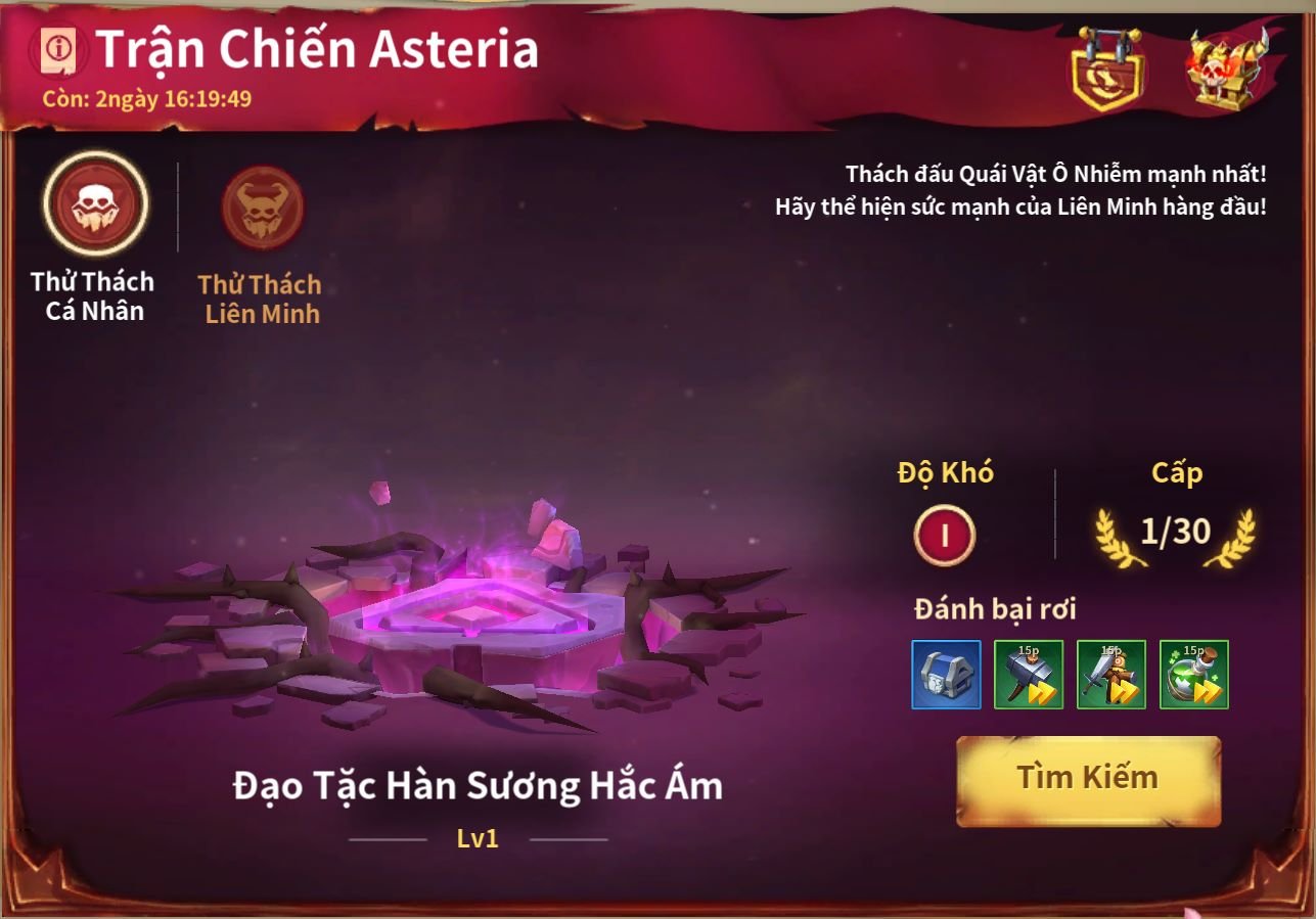Trận Chiến Asteria Là Gì